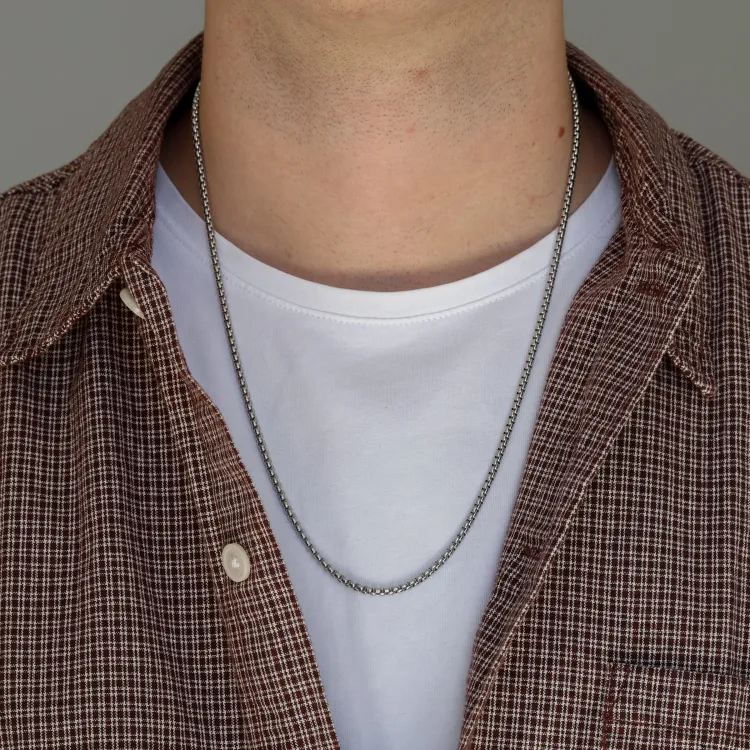 waterproof ketting in staal 60 cm x 3 mm  - OCEANA