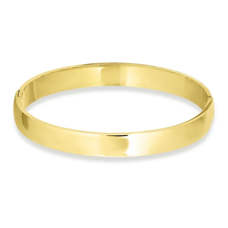 waterproof 8 mm armband in verguld staal  x 8 mm  - OCEANA
