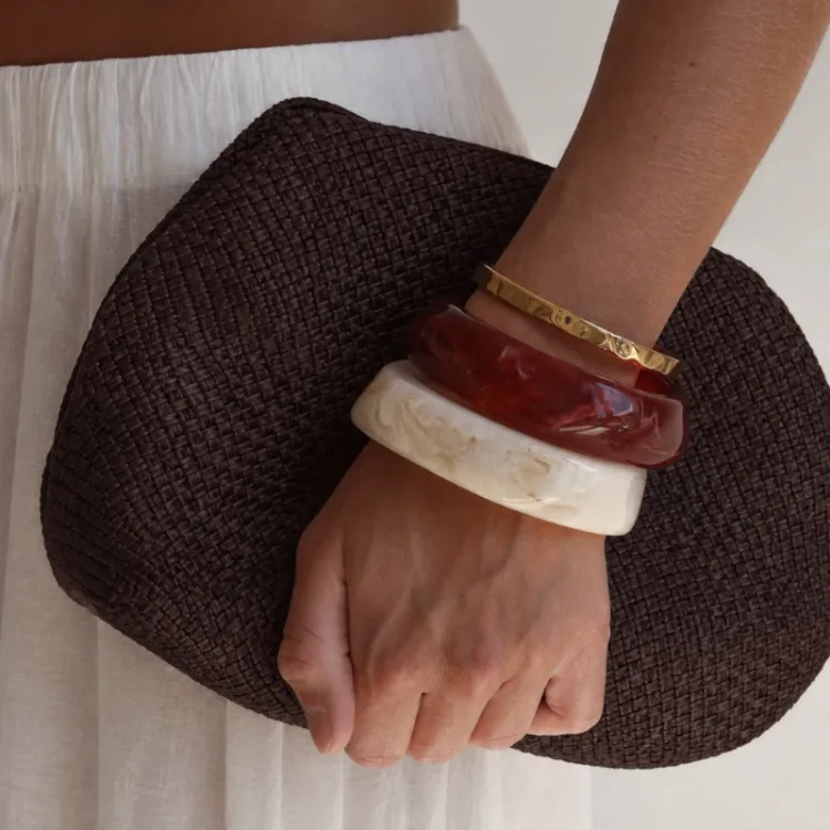 waterproof armband in verguld staal - OCEANA
