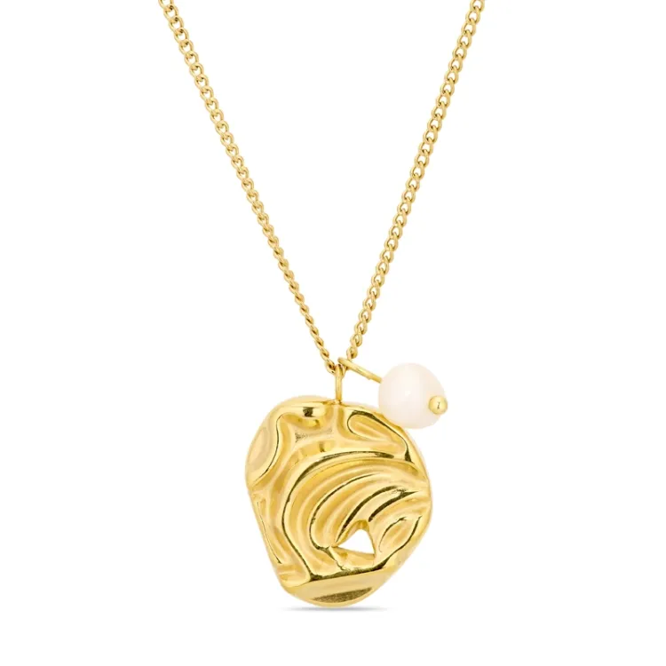 waterproof ketting in verguld staal - OCEANA