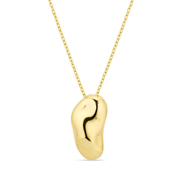 waterproof ketting in verguld staal - OCEANA