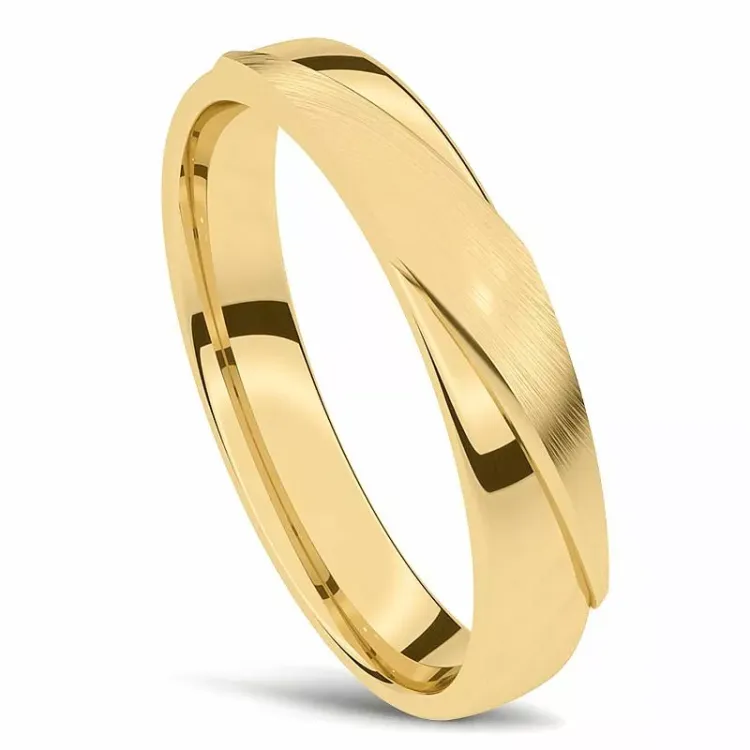 Herenring in 14 karaat goud