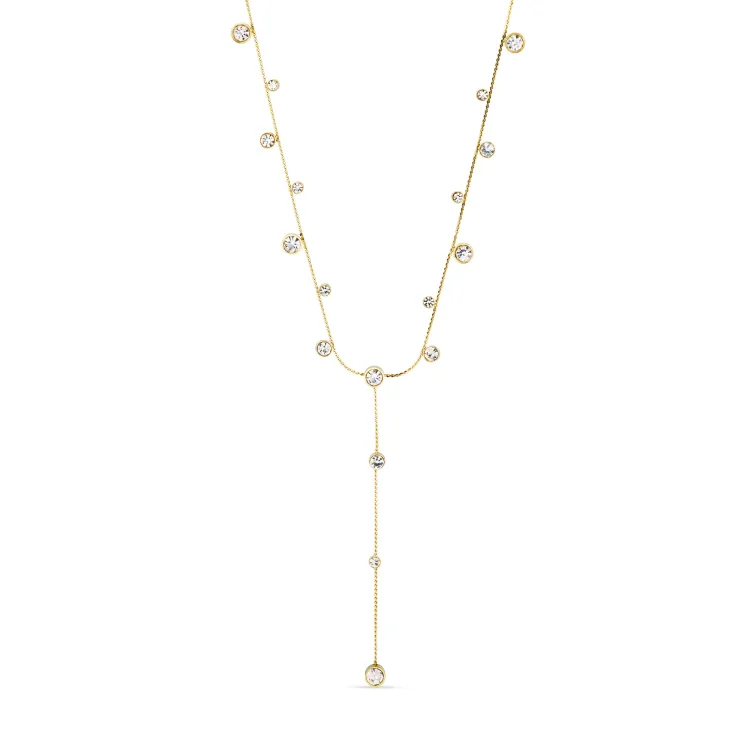 waterproof Y-ketting in verguld staal - OCEANA
