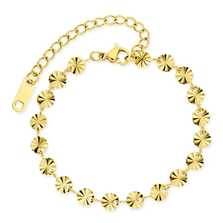 waterproof armband in verguld staal - OCEANA