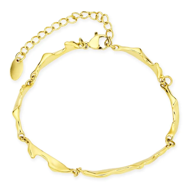waterproof armband in verguld staal - OCEANA