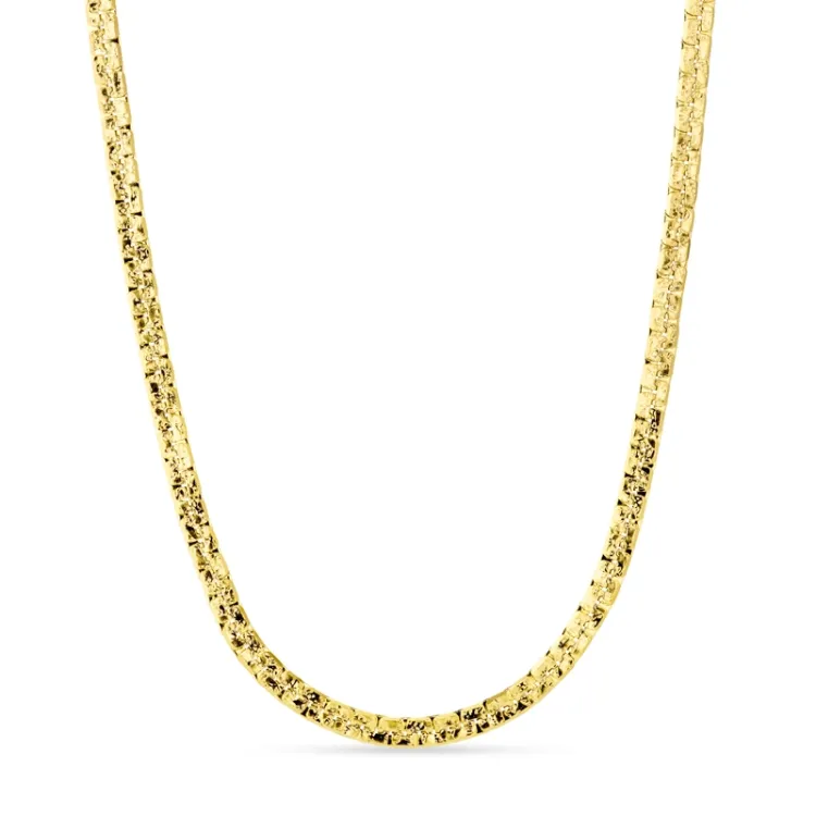 waterproof ketting in verguld staal - OCEANA