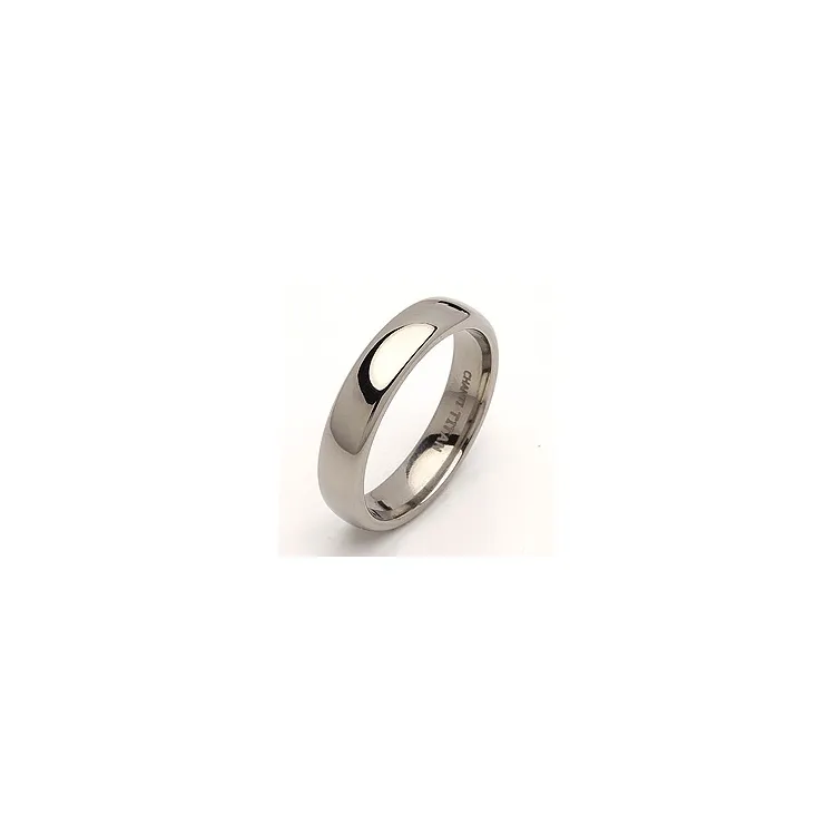 Trouwring in titanium