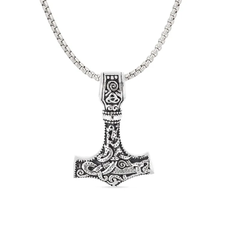 waterproof de hamer van thor ketting in staal - OCEANA