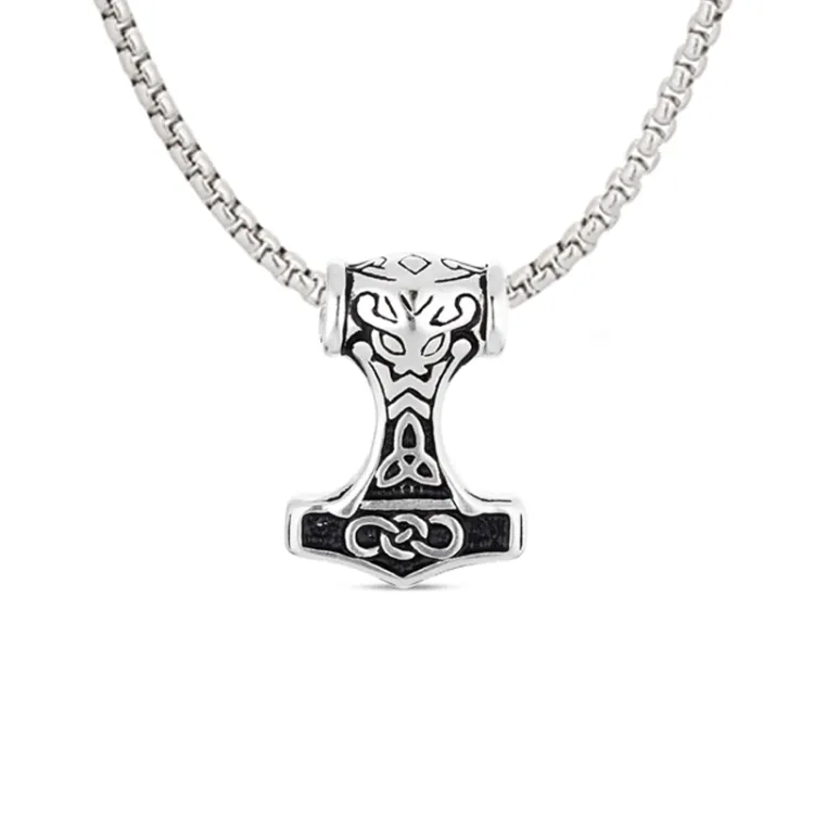 waterproof de hamer van thor ketting in staal - OCEANA