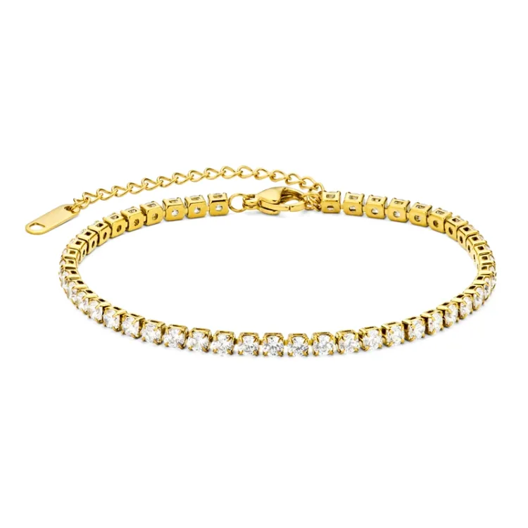 waterproof armband in verguld staal - OCEANA