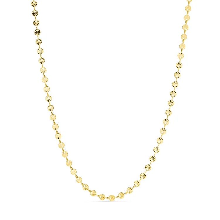 waterproof ketting in verguld staal - OCEANA