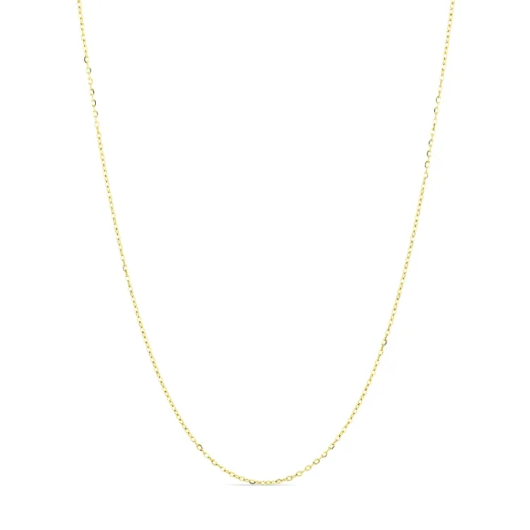waterproof ronde ankerketting in verguld staal  x 1,2 mm  - OCEANA