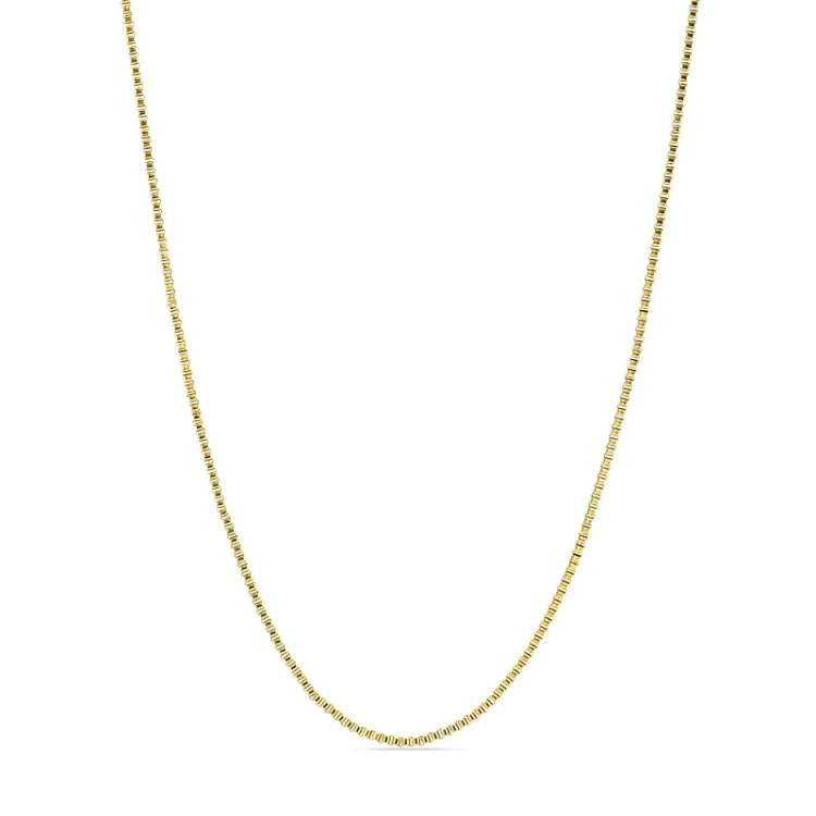 waterproof venetiaanse ketting in verguld staal  x 1,5 mm  - OCEANA