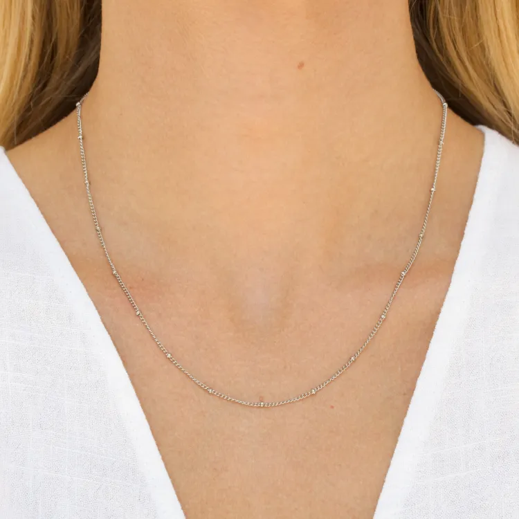 waterproof kogelketting in staal  x 2,0 mm  - OCEANA