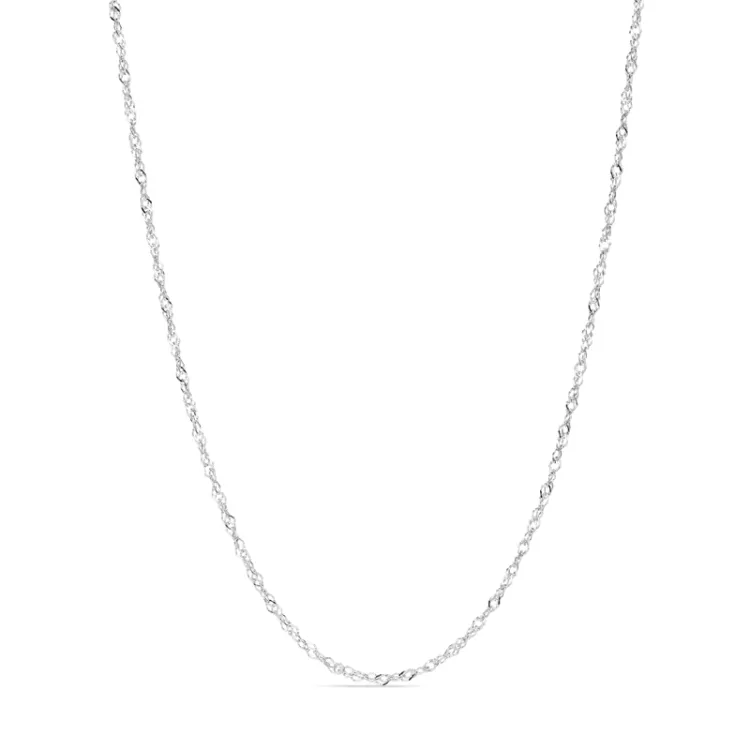 waterproof singapore ketting in staal  x 2,0 mm  - OCEANA