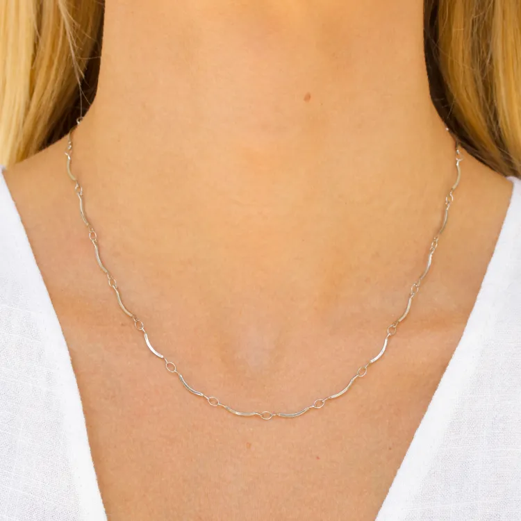waterproof ketting in staal  x 1,0 mm  - OCEANA