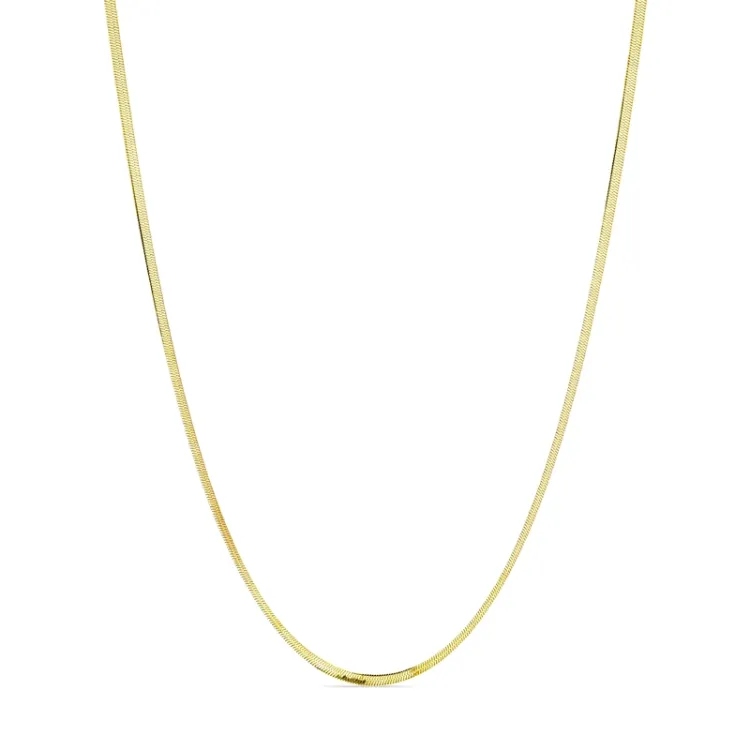 waterproof slangenketting in verguld staal  x 2,0 mm  - OCEANA