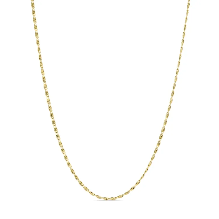 waterproof ketting in verguld staal  x 1,8 mm  - OCEANA