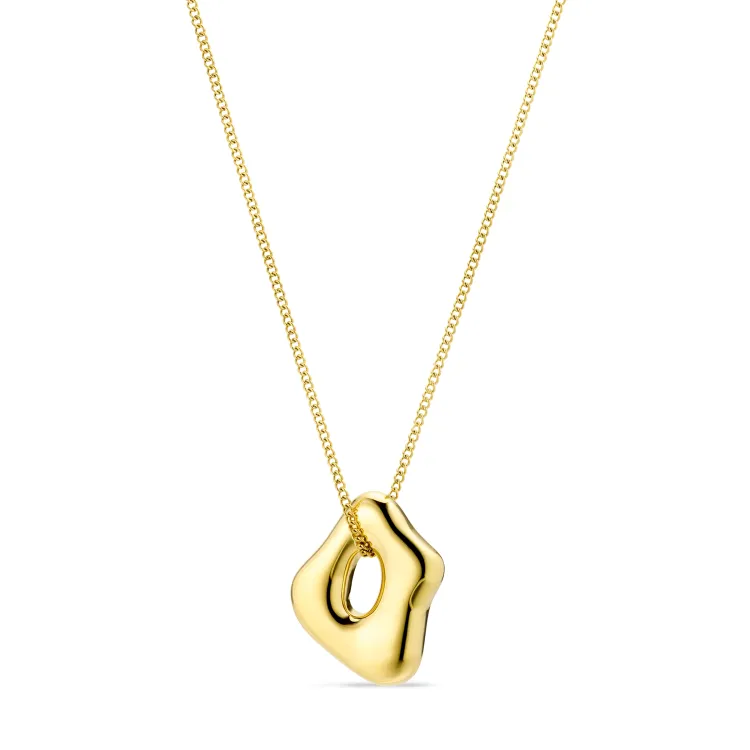 waterproof ketting in verguld staal - OCEANA