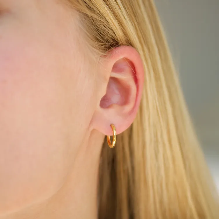 10 mm waterproof creool in verguld staal - OCEANA