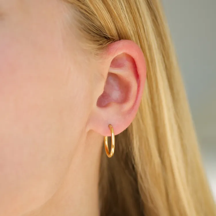 14 mm waterproof creool in verguld staal - OCEANA