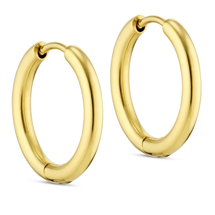 14 mm waterproof creool in verguld staal - OCEANA