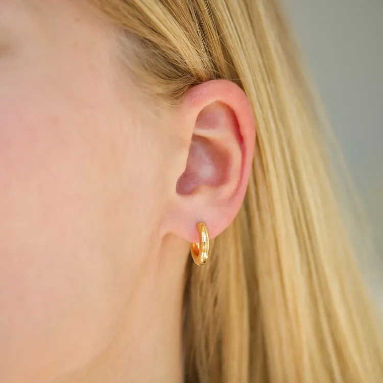 14 mm waterproof creool in verguld staal - OCEANA