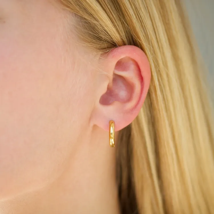16 mm waterproof creool in verguld staal - OCEANA