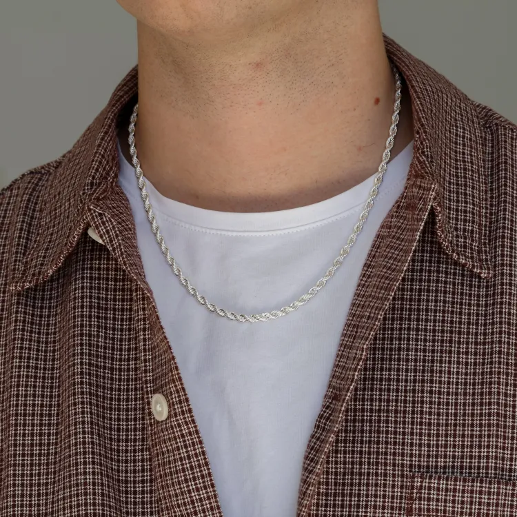 waterproof ketting in staal  x 4,0 mm 