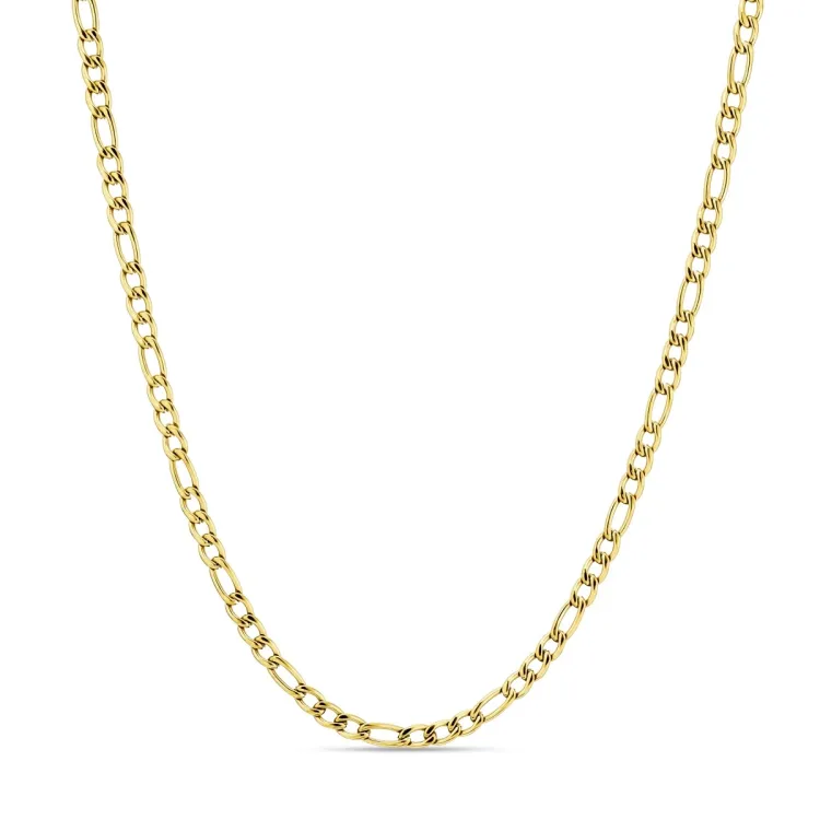 waterproof ketting in verguld staal  x 3,5 mm 
