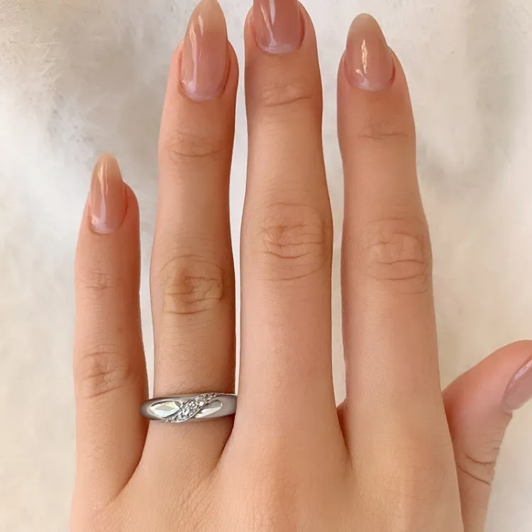 ring in zilver