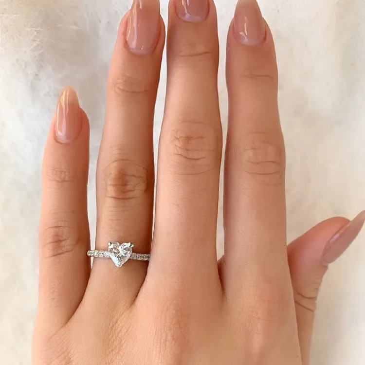 zilver ring in gerodineerd zilver