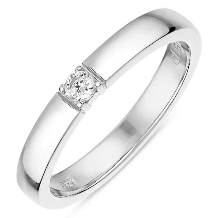 zirkoon ring in zilver