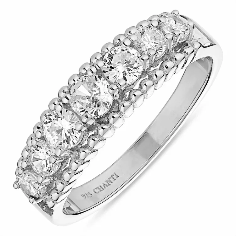 zirkoon ring in zilver