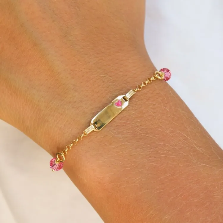 Little Ones kinder armband in verguld sterlingzilver - Little Ones