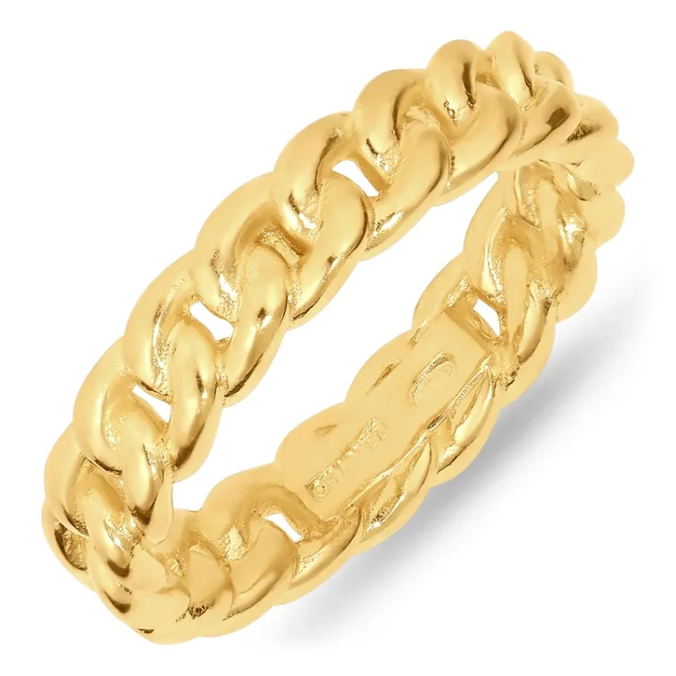 ring in verguld sterlingzilver