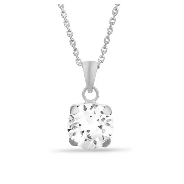 ketting in zilver met hanger in zilver