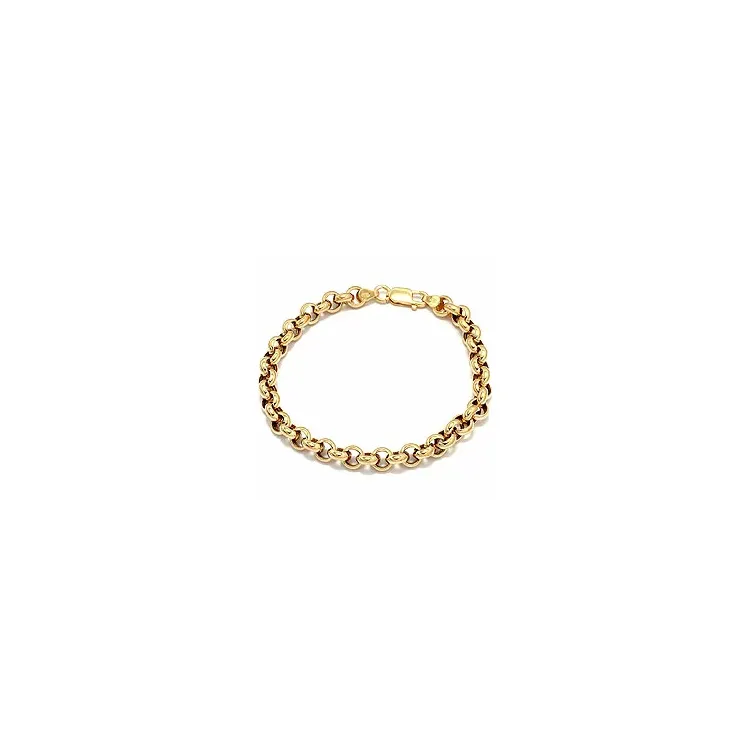 Belcher armband in verguld sterlingzilver  x 5,4 mm