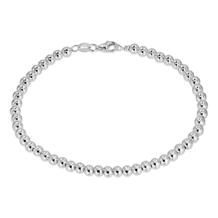 Armband in zilver  x 4,0 mm