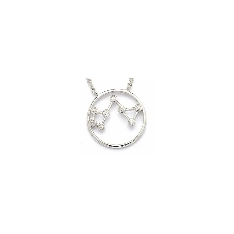 sterrenbeeld boogschutter ketting in zilver