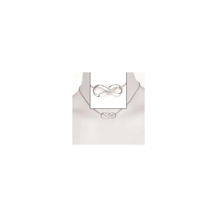 Oneindigheid ketting in zilver