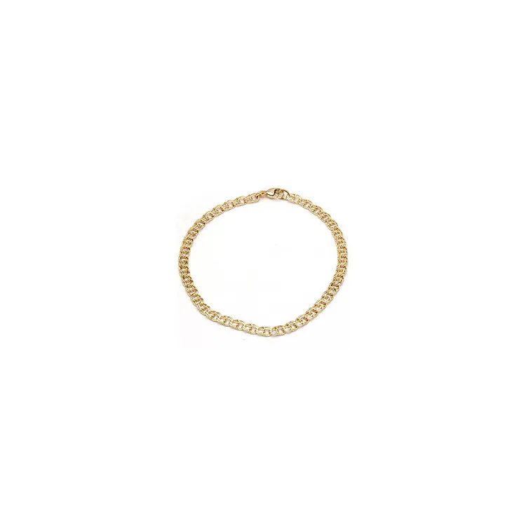BNH Bismarck armband in 14 karaat goud 17 cm x 3,5 mm