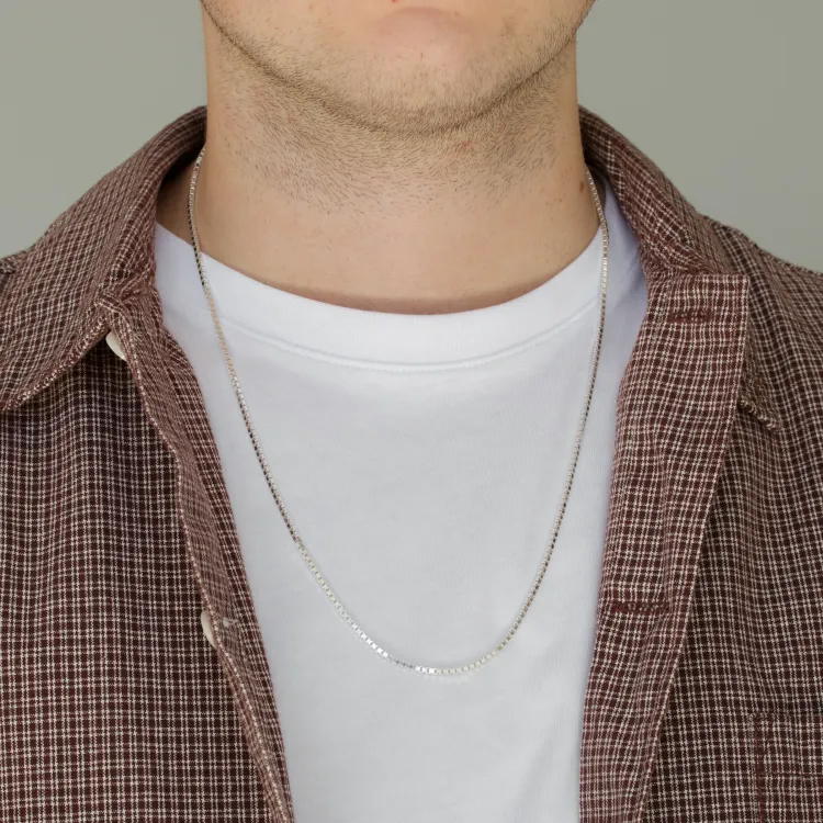 Bnh venetiaanse ketting in zilver 60 cm x 1,8 mm