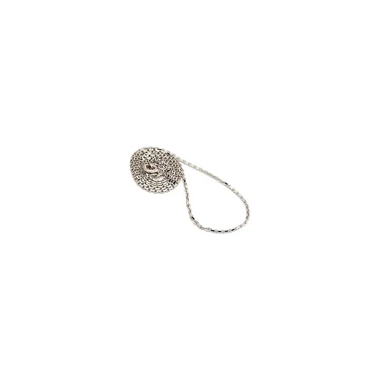 elegant BNH Anker facet ketting in 14 karaat witgoud 55 cm x 1,4 mm