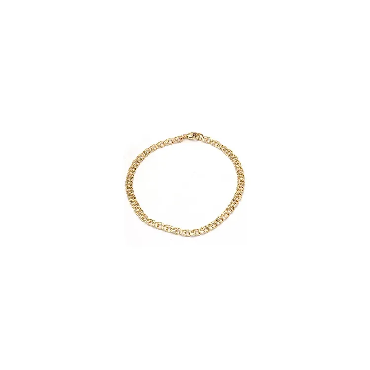 BNH Bismarck armband in 14 karaat goud 18,5 cm x 3,5 mm