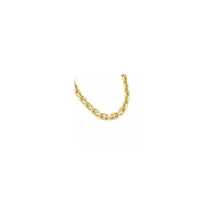 BNH Anker facet ketting in 8 karaat goud 45 cm x 1,3 mm