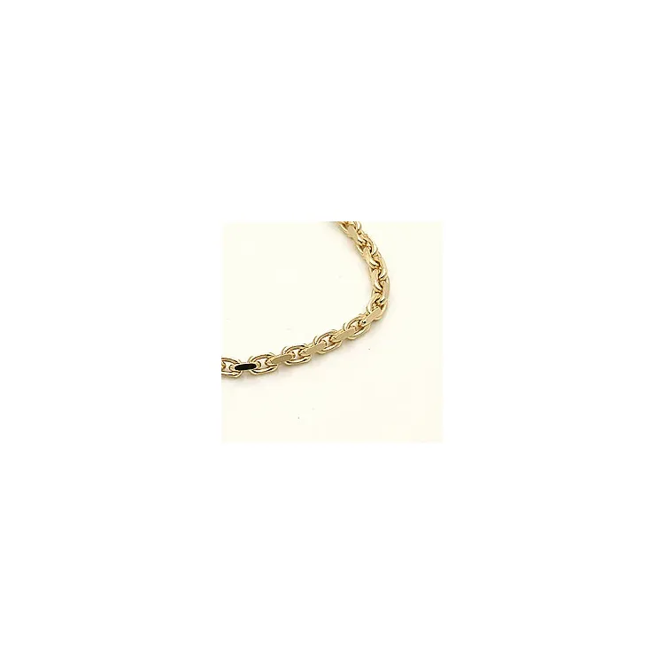 BNH Anker facet ketting in 8 karaat goud 50 cm x 1,4 mm