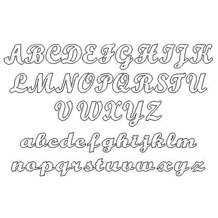 Naamkettingen met hanger in 9 karaat goud - My Letter