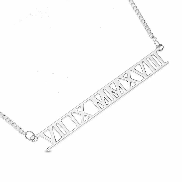 Naamkettingen met hanger in zilver - My Letter