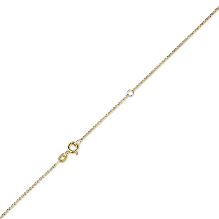 BNH Anker ronde ketting in 8 karaat goud 42 - 45 cm x 1,2 mm